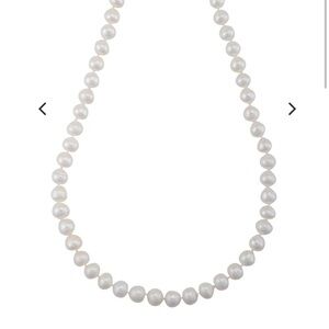 Brand new in box doghouse pearl necklace and earring
